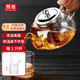 然也玻璃茶壺耐高溫加厚過(guò)濾泡茶家用可加熱水果花茶壺 KH1601