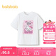 巴拉巴拉兒童短袖女童t恤2025夏裝【hellokittyIP商場同款】202225117018