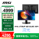 微星（MSI）27英寸4K240Hz OLED顯示器 旋轉(zhuǎn)升降 游戲電競(jìng)電腦顯示屏 TYPE-C接口MAG 272UP QD-OLED X24流光