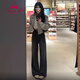 蜜樂奇韓系早秋外套女2025新款春秋薄款設(shè)計感小個子香風(fēng)短款夾克小上衣 白色 M