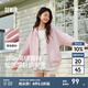 森馬（Semir）迪士尼米奇系列外套女連帽寬松2025春季新款刺繡夾克松弛顯瘦廓形 橡皮粉61216【俏皮粉】 M 160/84A