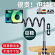 JCZS德國(guó)品牌手機(jī)支架懶人支架床上頭夾子桌面看電視追劇平板抖音直播視頻 拍照神器床頭手機(jī)架懶人萬(wàn) 白色0.8米加粗加固_穩(wěn)固支撐_手機(jī)平板通用
