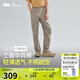 蕉下（beneunder）休閑褲子男高彈戶外工裝長(zhǎng)褲速干透氣降落傘褲DR23624沙林棕L
