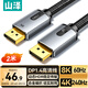 山澤 DP線1.4版4K/2K240/165Hz 8K高清DisplayPort電腦游戲電競(jìng)顯示器視頻線 2米 兼容1.2 DPO-20