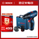 博世（BOSCH）GSR 120-LI 12V充電式電動工具電動螺絲刀鋰電手電鉆 2.0Ah雙電