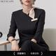 碧連天美容院工作服女套裝前臺工作服裝酒店珠寶店醫(yī)美整形接待職業(yè)裝女 美容工服單上衣 XL