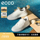 愛步（ECCO）25年新款休閑鞋女 百搭平底鞋簡約球鞋板鞋休閑運動鞋 街頭272813 白色/灰白色27281352292 35