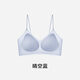 草本初色內衣女小胸聚攏無(wú)鋼圈透氣山茶花香氛文胸罩 晴空藍 M