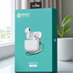 摩登仕M600Pro真無(wú)線(xiàn)耳機TWS高音質(zhì)半入耳式通用藍牙耳機/新版藍牙5.4 白色 原封套裝 藍牙5.4