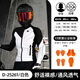 杜漢馭風(fēng)摩托車(chē)騎行護甲衣男女透氣速干機車(chē)騎行服防摔CE護具四季 白色 L-XL