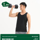 松山棉店男士背心簡(jiǎn)約純色家居外穿運(yùn)動(dòng)汗衫打底睡衣涼感透氣黑色180