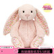 Jellycat英國花布邦尼兔毛絨玩具兔子玩偶女朋友禮物送禮節(jié)新品送禮盒  高 徹蕊(胭脂粉色)31X12CM新品