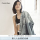 Calvin Klein內(nèi)衣【明星同款摩登引力帶】女士ck輕運(yùn)動(dòng)工字美背文胸QF3785AD 001-太空黑 M 推薦75B-85A
