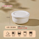 洛威景德鎮骨瓷雙耳純白碗燕窩海參隔水燉盅瓦罐陶瓷蒸雞蛋碗帶蓋家用 5英寸蒸蛋碗(540ml帶瓷蓋)