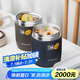 ASVEL 寬口悶燜燒杯壺罐女上班族不銹鋼保溫飯盒桶燜粥杯大容量保溫杯 藍(lán)色燜燒杯 500ml