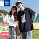 唐獅（TonLion）2025情侶前胸印花短袖T恤 女款/本白 M