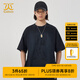 卡賓（CABBEEN）【純棉】商場同款短袖T恤男2024夏季新款像素風(fēng)印花寬松潮牌 煤黑色01 L /175/50