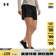 安德瑪（UNDERARMOUR）春夏Tech Play Up女子5英寸輕便訓練運動短褲1389884 黑色001 XL