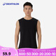 迪卡儂（DECATHLON）背心健身打底汗衫無袖運動t恤寬松坎肩外穿短袖5223870