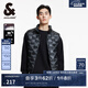杰克·瓊斯（JACK&JONES）冬修身時尚簡約輕盈保暖柔軟舒適羽絨馬甲背心外套男裝224434011 E44黑砂色 S 170