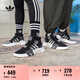 adidas EQT BASK ADV復(fù)古風(fēng)經(jīng)典中幫運(yùn)動(dòng)鞋男女阿迪達(dá)斯三葉草 黑/深灰/淺灰 41