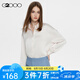 G2000【泡泡紗】G2000女裝FW23商場新款彈性易打理時(shí)尚長袖休閑襯衫 米白色 36