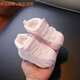 貝好萌MERRIER SWEETIE嬰兒學(xué)步鞋6-12個(gè)月秋冬夾棉學(xué)步鞋防滑軟底學(xué)步鞋外穿學(xué)走路不掉 粉色泡泡蝴蝶魔術(shù)貼[春秋夾棉HN 內長(cháng)12cm(建議5-9個(gè)月)