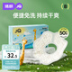 婧麒（JOYNCLEON）一次性口水巾嬰兒寶寶圍嘴新生兒可旋轉(zhuǎn)免洗圍兜50片 Jyp62199