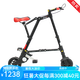 折悅ABIKE自行車GT8寸A-BIKE折疊自行車 輕便隨身攜帶地鐵代步自行車 GT充氣版黑色