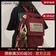 CALWAN KEODH書包初中生高中雙肩包初中背包學(xué)生書包大學(xué)生15英寸電腦包大容量 【紅色】實(shí)用高端品牌高顏值簡(jiǎn)約休閑通勤旅行小眾百搭