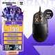 賽睿（SteelSeries）Prime Pro 電競有線鼠標 人體工程學(xué)游戲鼠標  戰(zhàn)隊推薦FPS/無畏契約專用鼠標 板載OLED屏 黑色