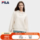 FILA 斐樂官方女子連帽衛(wèi)衣2025春時(shí)尚休閑舒適針織長袖上衣
