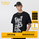 卡賓（CABBEEN）卡賓男裝兔子提花線(xiàn)衫22冬新款寬松針織衫W3231106001 煤黑色01 M /170/48