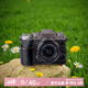 李尖富士xt5保護(hù)套xt50皮套xt4相機(jī)殼xt20/30二代微單X100vi底座相機(jī) 富士xt5黑色