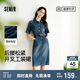 森馬（Semir）森柔牛仔|商場(chǎng)同款牛仔連衣裙女腰帶2025夏季工裝裙103325114001