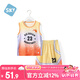 舒貝怡兒童籃球服夏季速干衣中大童裝透氣運(yùn)動(dòng)背心套裝訓(xùn)練服黃130