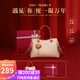 viney牛皮包包女包手提媽媽包中年高端斜挎包生日禮物高級感送女友老婆