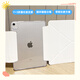 朵悅DIOLYURE2024iPadAir6保護套第十代9適用蘋(píng)果平板pro11無(wú)筆槽搭扣mini6殼5 【亞克力帶搭扣3+Y折無(wú)筆槽】純白 iPad Pro 2024版(11英寸)