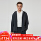 Scofield男裝24年秋季新款連帽休閑短款戶外簡約舒適外套時(shí)尚夾克 深灰色 L (175)