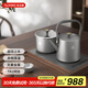 TILIVING（鈦立維）純鈦自動(dòng)上水壺茶臺燒水壺電熱水壺電茶爐底部上水保溫一體恒溫開(kāi)水壺泡茶煮水煮茶壺 