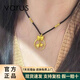 VARUS黃金蝴蝶結(jié)項(xiàng)鏈999足金在逃公主鈴蘭花吊墜新款純金編織項(xiàng)鏈女款 蝴蝶結(jié)鈴蘭花吊墜 約2.5g
