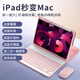 圖歐索適用iPad藍牙鍵盤(pán)保護套蘋(píng)果ipadpro11/air7/6鍵盤(pán)鼠標套裝8/9/10代mini4/5/air13平板全包保護殼 櫻花粉【標準版】觸屏筆+鍵盤(pán)+鼠標+保護套 iPad mini4