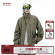 BJHG不計(jì)后果機(jī)能工裝夾克男秋季2025新款潮牌城市戶外防風(fēng)寬松外套女 棕櫚綠 2XL