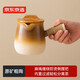 京東京造圍爐煮茶烤奶罐茶煮茶器家用室內(nèi)奶茶陶瓷茶壺月牙粗陶側(cè)把煮茶壺