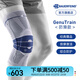 保而防（BAUERFEIND）運(yùn)動護(hù)膝籃球跑步羽毛球護(hù)膝蓋半月板韌帶損傷防護(hù)關(guān)節(jié)運(yùn)動護(hù)具 新款銀鈦灰防滑款 4
