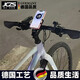 JCZS德國(guó)自行車(chē)手機(jī)支架公路山地車(chē)單車(chē)電動(dòng)車(chē)專(zhuān)用騎行導(dǎo)航防震固定架 高質(zhì)量升級(jí)版-車(chē)把款【黑色】