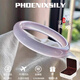 凰飾麗（PHOENIXSILY）瑪瑙手鐲玉鐲紫羅蘭玉髓冰飄紫鐲子紀(jì)念日生日禮物送女生女友老婆 飄紫玉手鐲 56-57mm