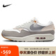 耐克NIKE休閑鞋男子氣墊AIR MAX 1運(yùn)動(dòng)鞋IB1492-121白灰/卡其41