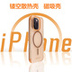 SiUNYOO蘋果16ProMax手機(jī)散熱殼 夏日多巴胺鏤空散熱磁吸殼 iPhone16Pro超薄透氣保護(hù)套散熱撞色手機(jī)殼 【橙色】透氣散熱殼&邊框撞色磁吸手機(jī)殼 iPhone 16 Pro Max