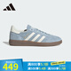 阿迪達(dá)斯 （adidas）三葉草女鞋 秋季新款經(jīng)典運(yùn)動(dòng)板鞋德訓(xùn)鞋「T頭鞋」 藍(lán)/漢玉白/樹脂黃 38